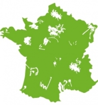 Carte France PARKING DAY 2012