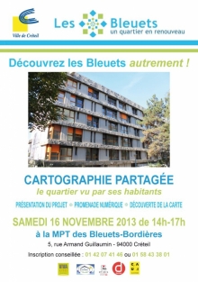 Cartographie partag&eacute;e Bleuets