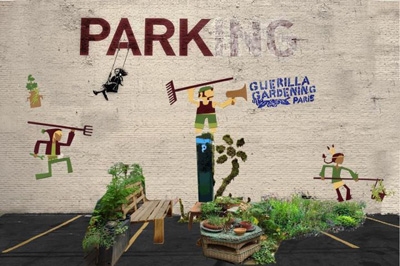 Guerilla gardening small