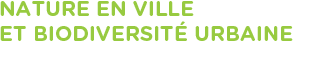 Nature en ville
