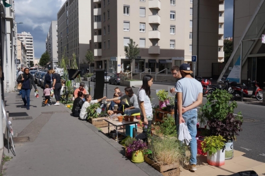 PARK(ing)DAY 2017 Villeurbanne © Ville de Villeurbanne
