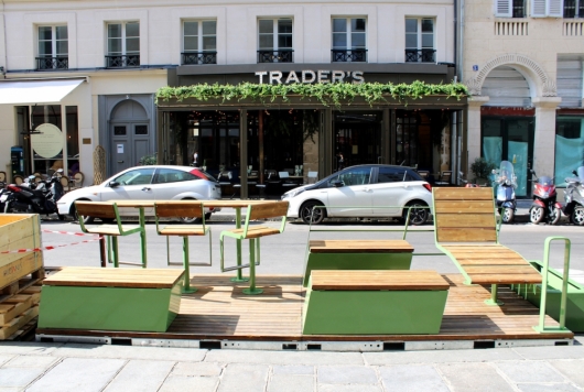 Parklet Rue de la Bourse