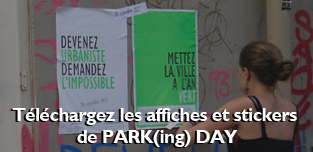 Télécharger affiches et stickers de PARK(ing) DAY